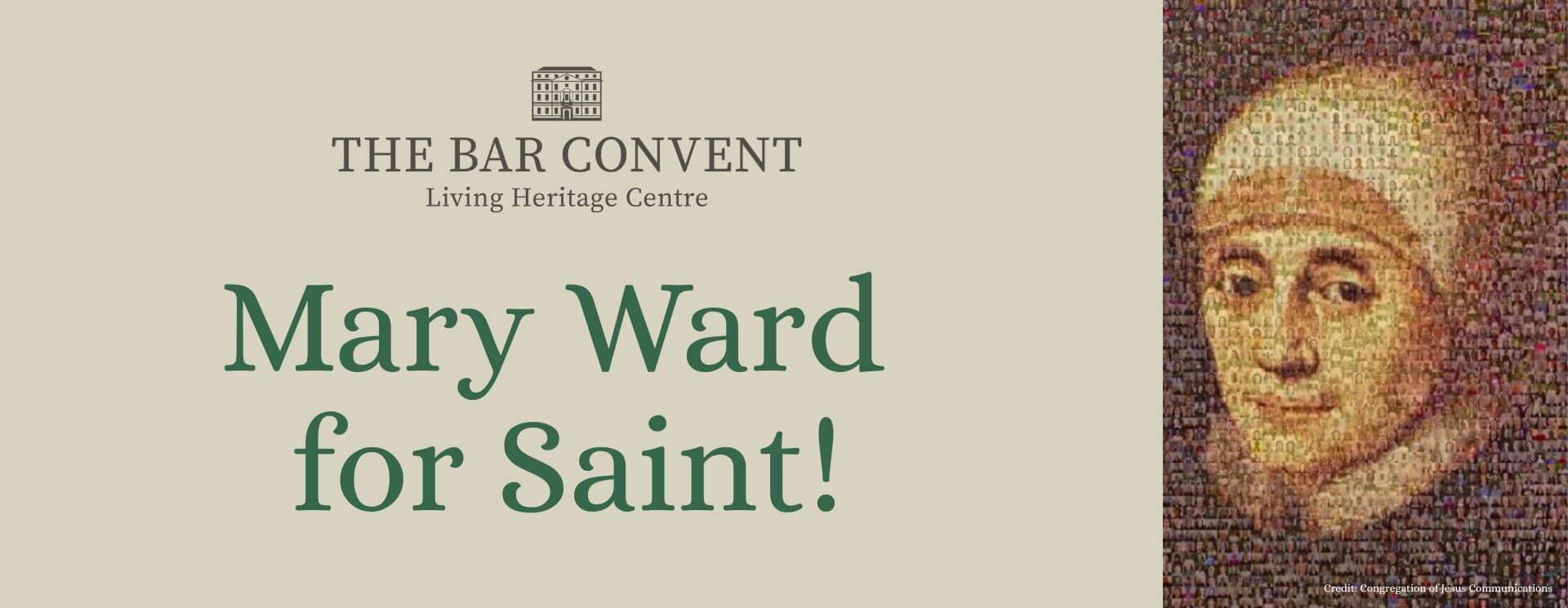 Mary Ward for Saint
